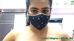 Tamil meenu show her huge boobs ass on live