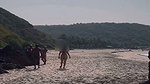 Sexy Indian Wife nude walking with two men