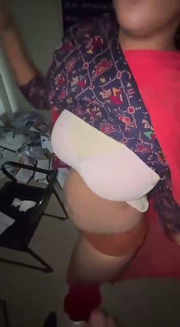 Girlfriend giving Handjob to bf