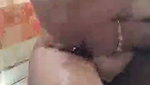 Tamil Aunty Bathing