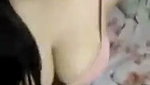 Girl show her huge boobs