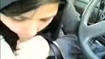 Muslim girl Blowjob in the car