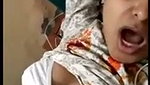 Painful Masturbating of aunty