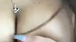 Hot sexy girl show her boob Fingering