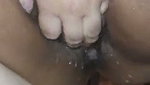 Aunty masturbation pissing on floor