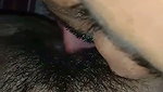 Young devar licking bhabhi pussy