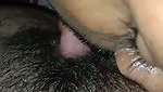 Young devar licking bhabhi pussy