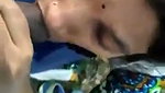 Hot girl Blowjob in middle of jungle
