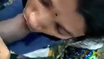 Hot girl Blowjob in middle of jungle