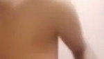 Girlfriend show her beauty figure in video call