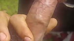 Wife Blowjob fuck in field