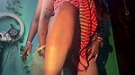 V Hot Sweti half naked