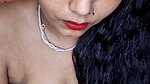 Nency Love143 boob show with face