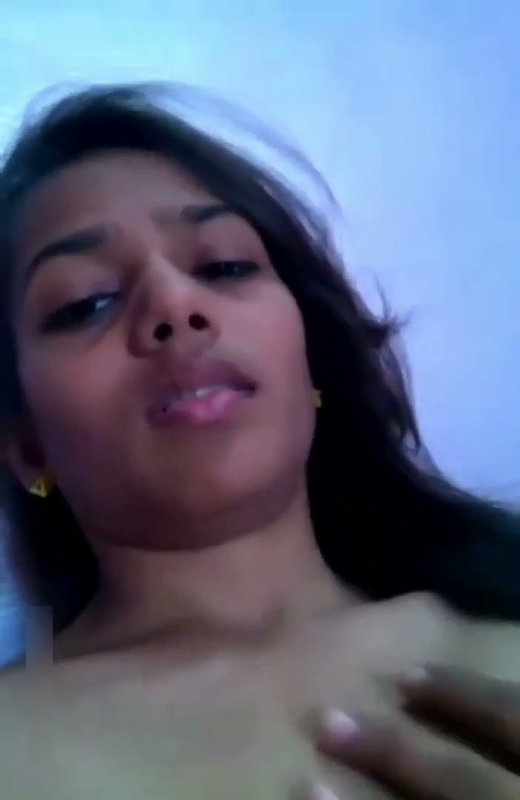 Beautiful Girl Showing Pressing Boobs Rubbing Her Pussy