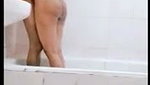 Desi girl bathing with bf