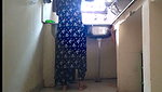 Aunty fuck in kitchen while working