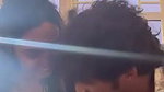 Beautiful girl show her boobs in restaurant