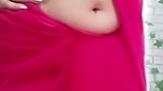 Beautiful girl undress her saree show her boob