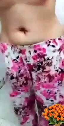 Beautiful girl show her boob on video call