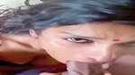 Cum on biwi face