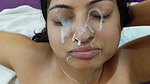 Desi Gf made Cum dumpster – Cum Facial