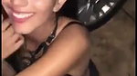 Cute Russian Girl Stuck in The Car Turning Hardcor