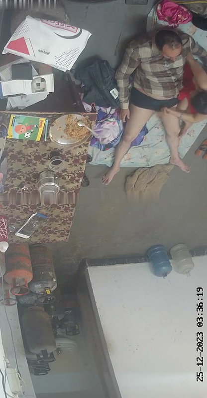 Aunty give Handjob to uncle cock