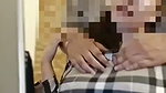 Boyfriend press his gf boobs