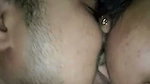 Boyfriend sucking boob of his gf