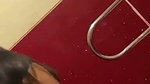 Chubby girl give an outdoor Blowjob