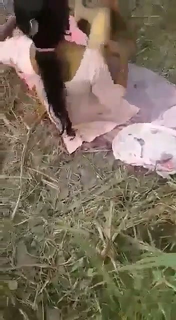 Desi bhabhi was caught by local people