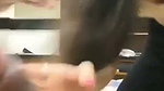 sexy girl Blowjob  cum on her face