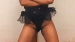 awesome girl nude dancing  enjoying