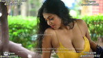 Roohi in Yellow Blouse & Blue Saree Bouncing Boobs in Saree Photoshoot ~ Naari Magazine Shoot