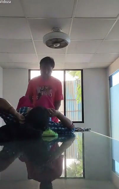 Hindi teacher fuck with science teacher in school office