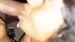 Hot wife Blowjob her lover cock