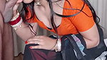 Naughty piya bhabhi giving Blowjob