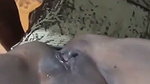 Aunty show her wet pussy  fuck
