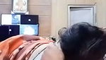 Fatty aunty Blowjob her lover dick