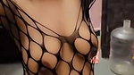Sexy girl showing her ass  wear sexy dress