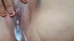 Aunty masturbation  cum