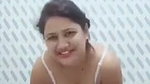 Aunty show her boob  wear cloth