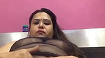 Hot aunty masturbation with four figure