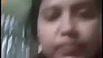 Lady finger her pussy on video call