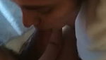 Sexy girl give Blowjob to her lover