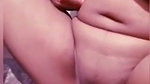 Sexy girl show her pink pussy