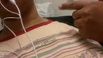 Sexy girl show her pussy to uncle