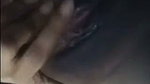 Wow girl show her pussy  rubing it