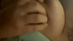 Bitch sucking her big boobs and fucking