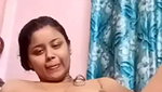 Sexy hot girl slowly fingering